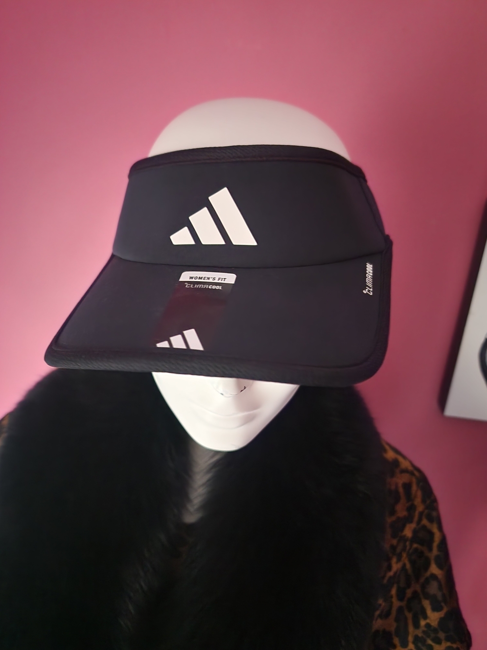 adidas Women's Black Performance Visor